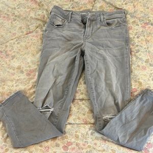 Old Navy Rockstar Jeans Gray Size 8